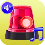 loud siren ringtones android application logo